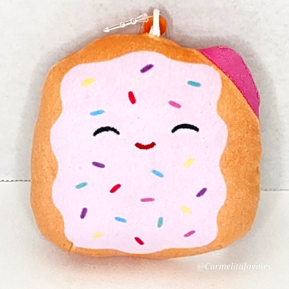 FRESA 🍓🥐 O.G. Strawberry Pop Tart Pastry Clip Original Squishmallow ☆ NWT ☆
